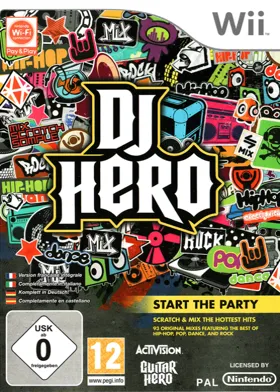 DJ Hero box cover front